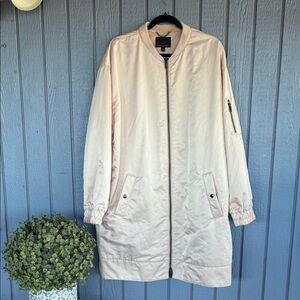 Women's  baby pink Bomber Jacket